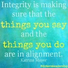 Words Matter. But Integrity Matters More.